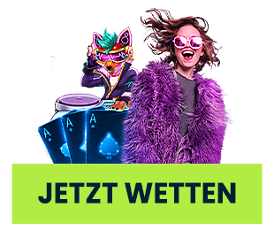 wettigo-casino-2 Casino Figur mit Spielkarten und violettem Outfit